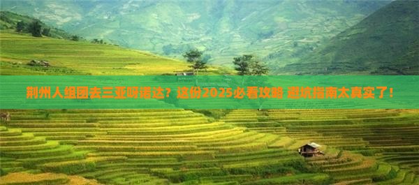 荆州去三亚呀诺达景区团体旅游