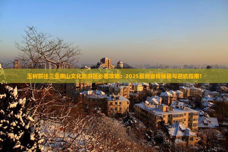 玉树前往三亚南山文化旅游区必玩地