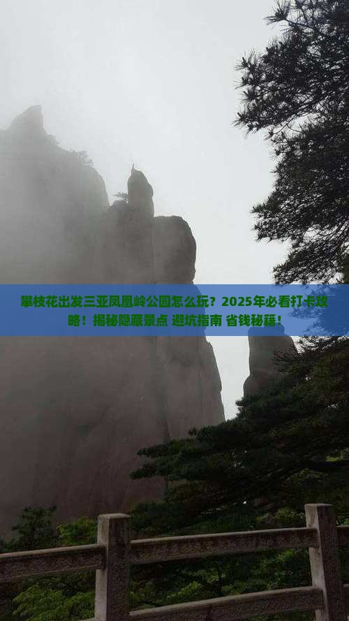 攀枝花出发三亚凤凰岭公园旅游打卡点