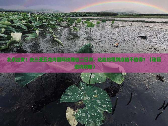 北京去三亚亚龙湾国际玫瑰谷二日游