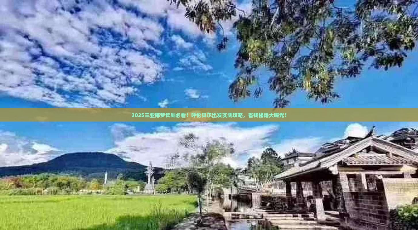 呼伦贝尔出发三亚椰梦长廊必玩地
