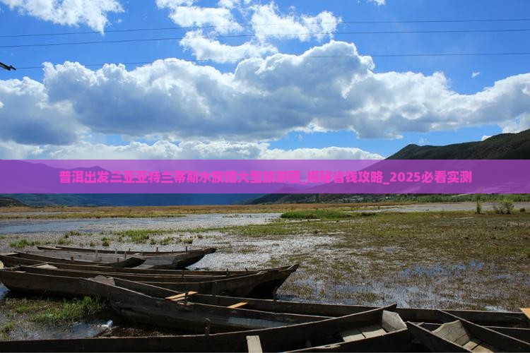 普洱出发三亚亚特兰蒂斯水族馆大型旅游团
