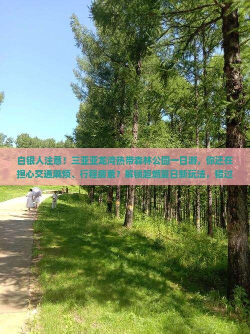 白银前往三亚亚龙湾热带森林公园一日游
