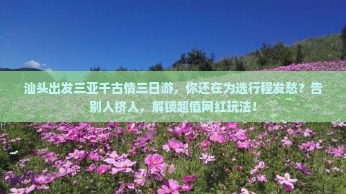 汕头出发三亚千古情三日游
