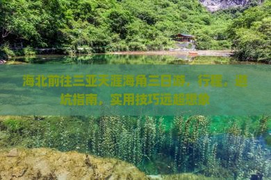 海北前往三亚天涯海角三日游