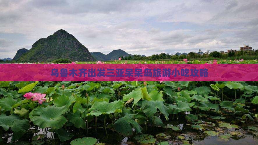 乌鲁木齐出发三亚呆呆岛旅游小吃