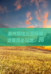 潮州前往三亚呀诺达景区必玩地