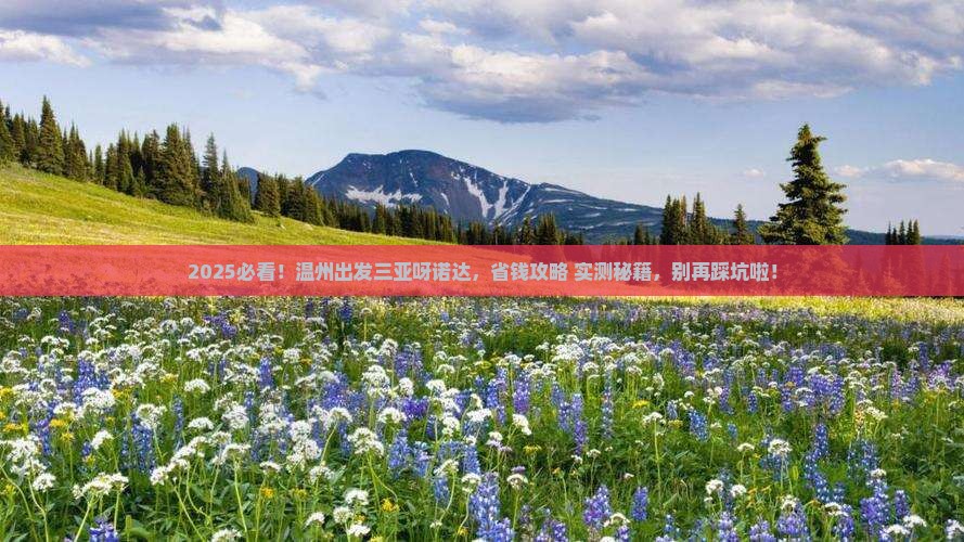 温州出发三亚呀诺达景区自由团