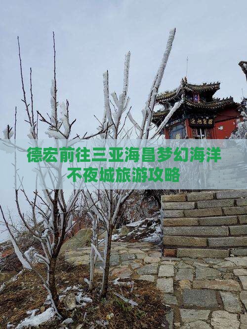 德宏前往三亚海昌梦幻海洋不夜城大型旅游团