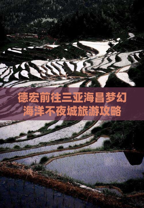 德宏前往三亚海昌梦幻海洋不夜城大型旅游团