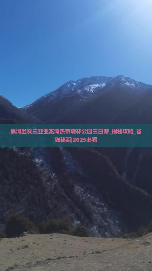 黑河出发三亚亚龙湾热带森林公园三日游
