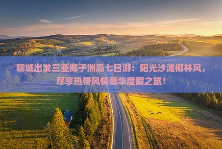 聊城出发三亚椰子洲岛七日游