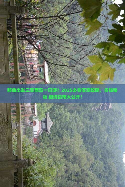 那曲出发三亚西岛一日游