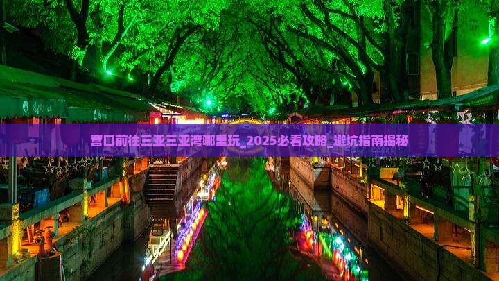 营口前往三亚三亚湾哪里玩