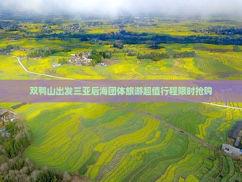 双鸭山出发三亚后海团体旅游