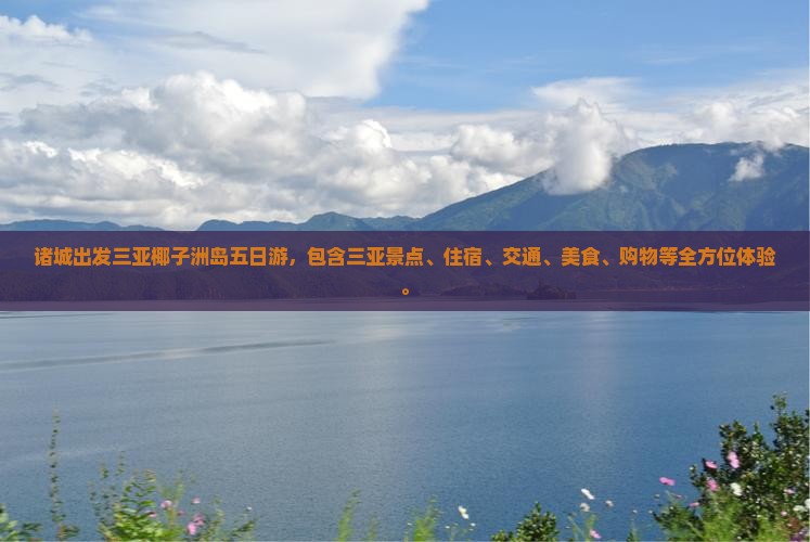 诸城出发三亚椰子洲岛五日游