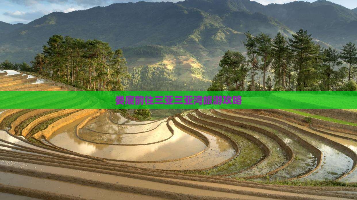 娄底前往三亚三亚湾旅游网红地点