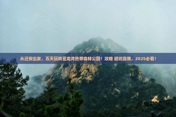 迁安出发三亚亚龙湾热带森林公园五日游