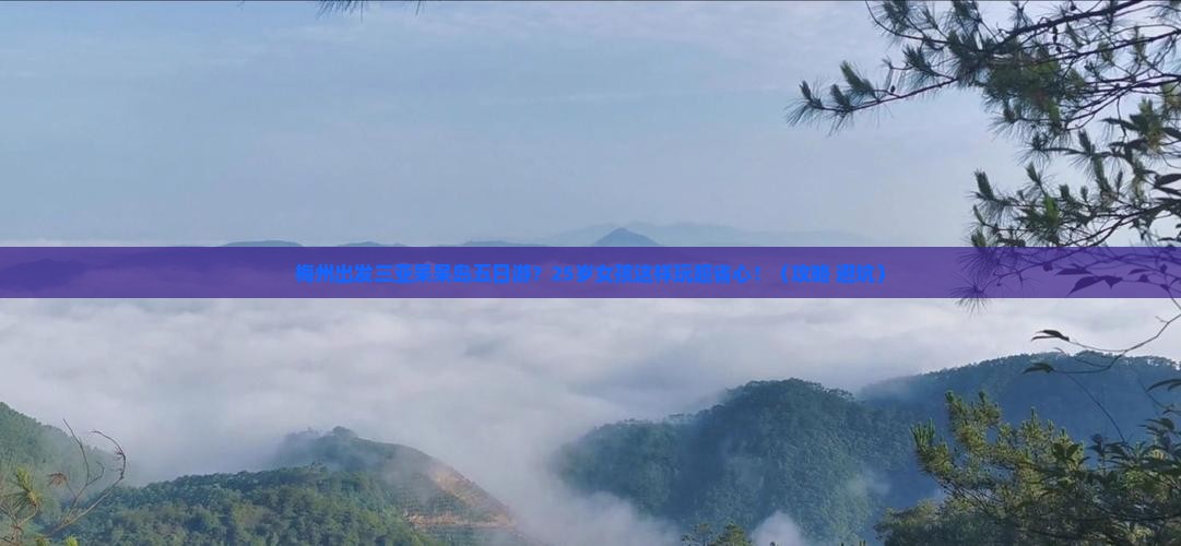 梅州出发三亚呆呆岛五日游