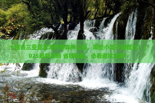 十堰前往三亚亚龙湾热带森林公园旅游小吃