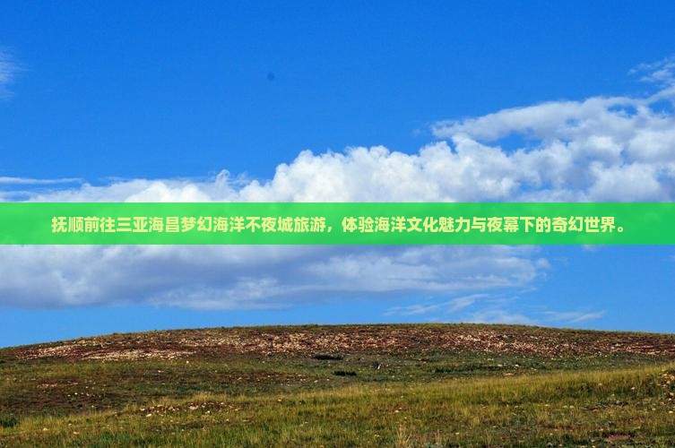 抚顺前往三亚海昌梦幻海洋不夜城旅游