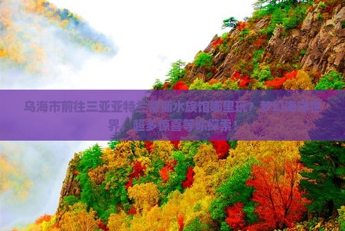 乌海市前往三亚亚特兰蒂斯水族馆哪里玩