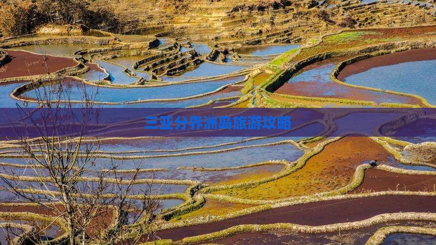 昌吉出发三亚分界洲岛攻略