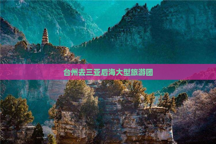 台州去三亚后海大型旅游团