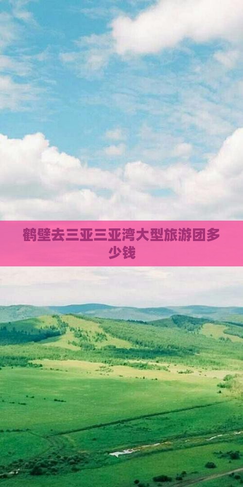 鹤壁去三亚三亚湾大型旅游团