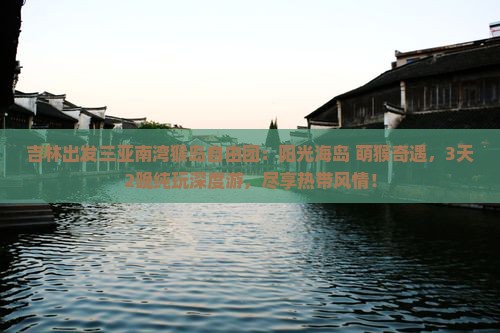吉林出发三亚南湾猴岛自由团
