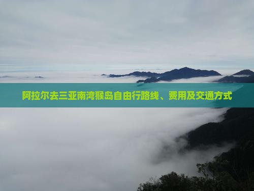 阿拉尔去三亚南湾猴岛自由行