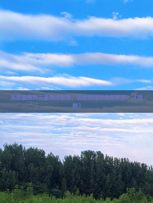 黔西南去三亚南湾猴岛必玩地