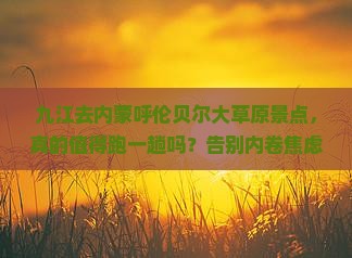 九江去内蒙呼伦贝尔大草原景点