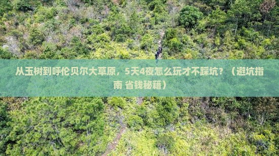 玉树去内蒙呼伦贝尔大草原自由行