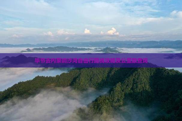 毕节去内蒙响沙湾自由行