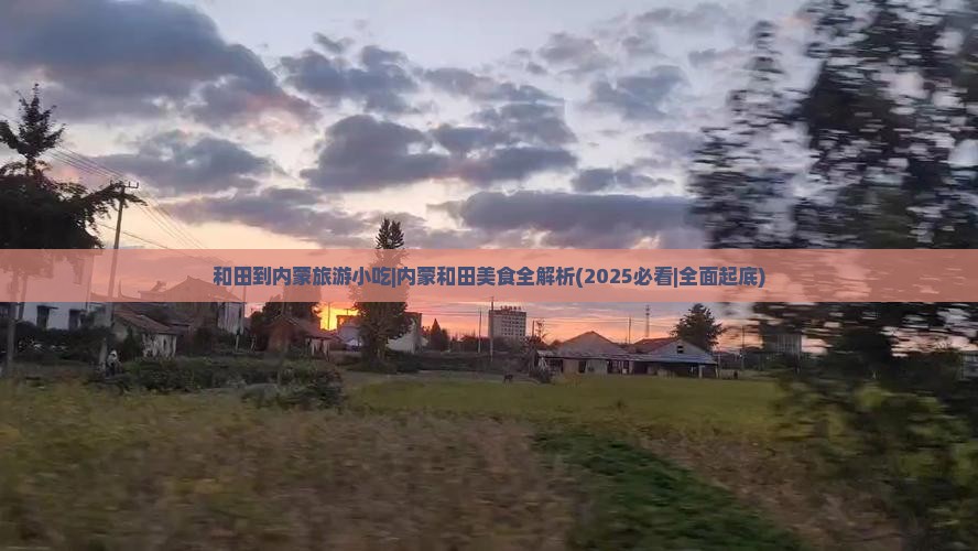 和田到内蒙旅游小吃