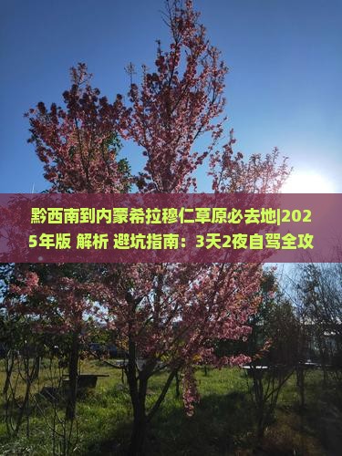 黔西南到内蒙希拉穆仁草原必去地