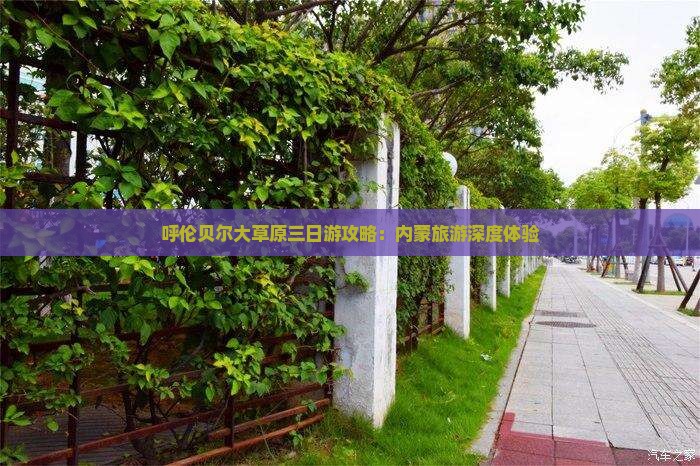 库尔勒去内蒙呼伦贝尔大草原三日游