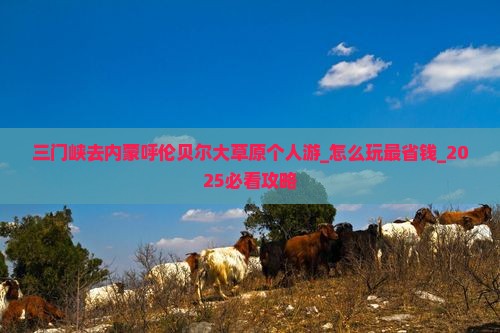 三门峡去内蒙呼伦贝尔大草原个人游