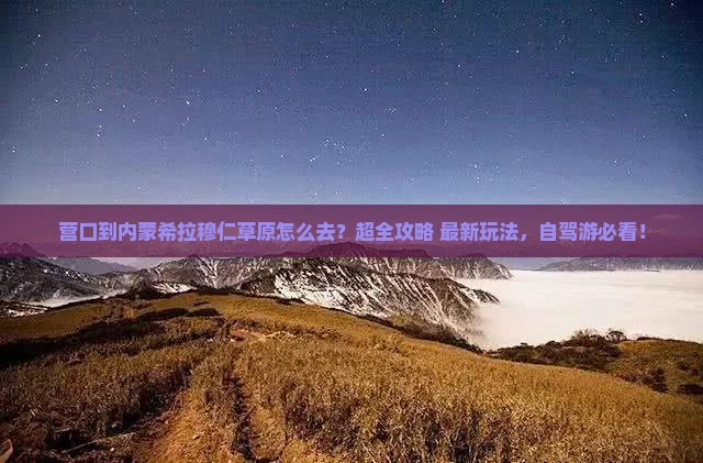 营口到内蒙希拉穆仁草原大型旅游团