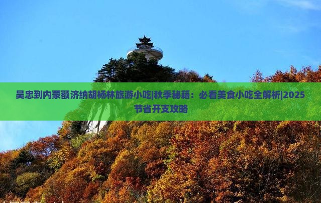 吴忠到内蒙额济纳胡杨林旅游小吃