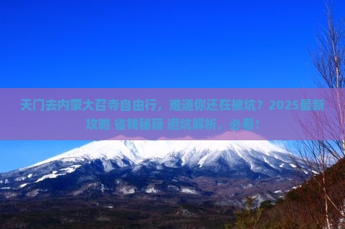 天门去内蒙大召寺自由行