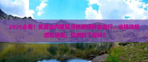 武威去内蒙额济纳胡杨林自由行