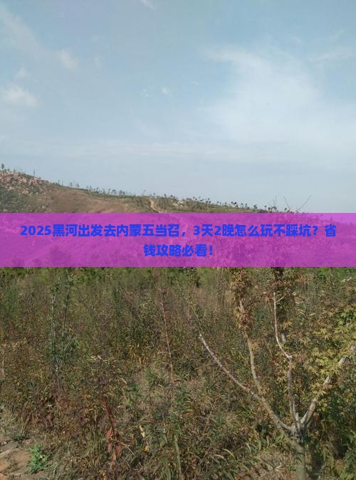 黑河去内蒙五当召哪里玩