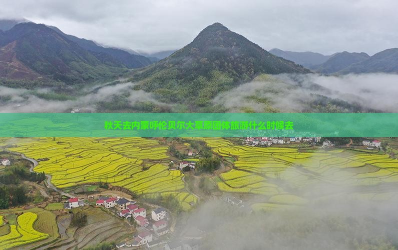 秋天去内蒙呼伦贝尔大草原团体旅游