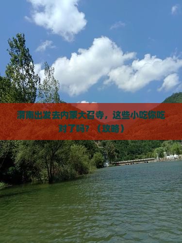 渭南去内蒙大召寺旅游小吃