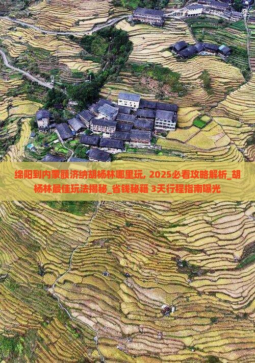 绵阳到内蒙额济纳胡杨林哪里玩