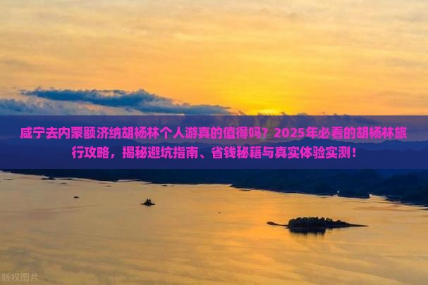 咸宁去内蒙额济纳胡杨林个人游