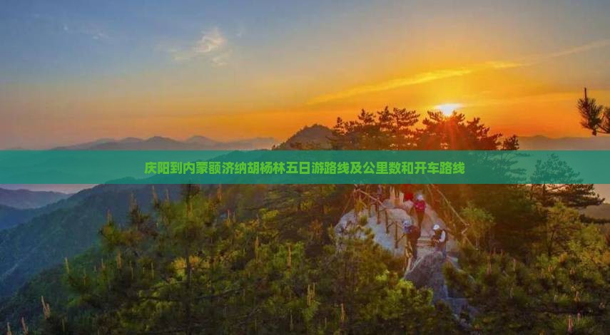 庆阳到内蒙额济纳胡杨林五日游