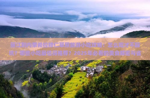 丽江到内蒙希拉穆仁草原旅游小吃